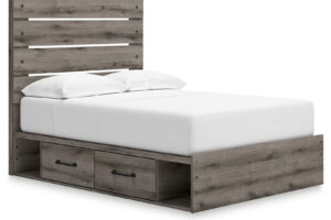 Graystorm - Panel Storage Bed