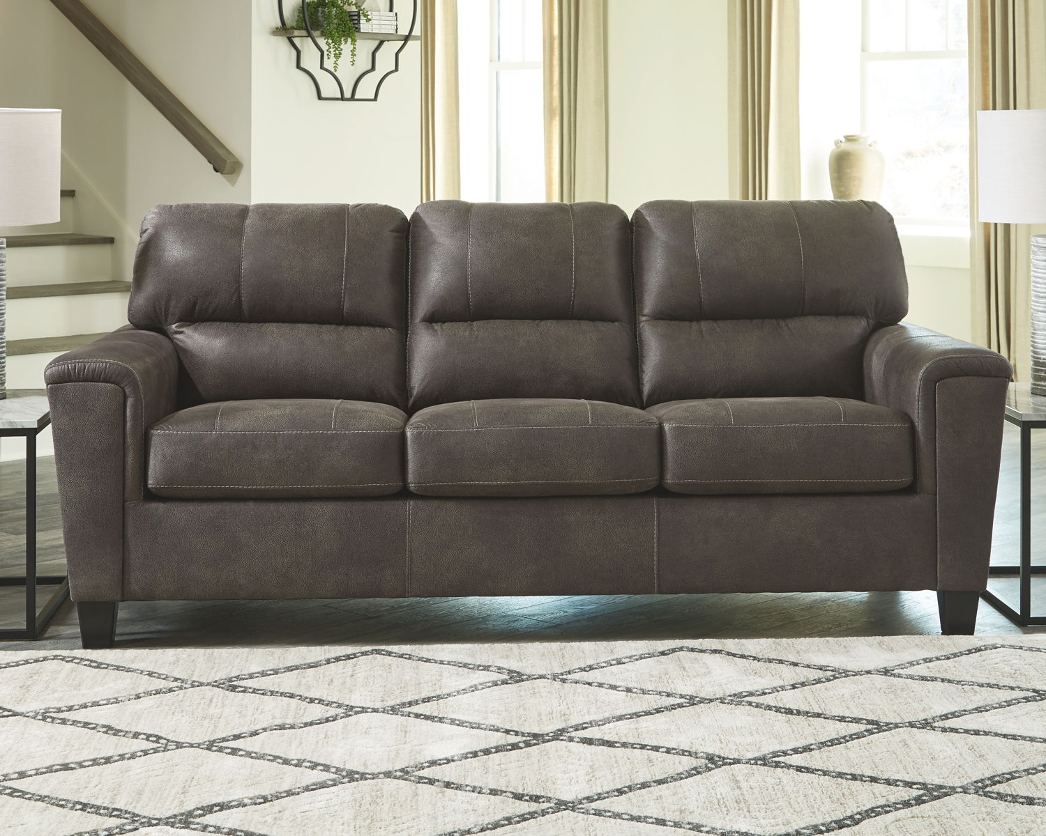 Navi - Queen Sofa Sleeper - Smoke - Image 2