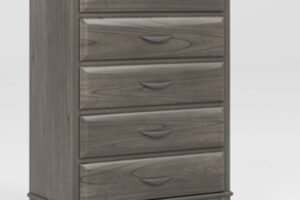 Mazing - Five Drawer Chest - Gray