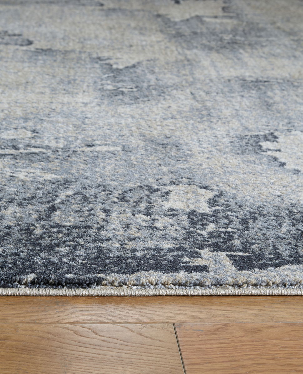 Langrich - 5' x 7' Rug - Blue / Gray / Cream - Image 3