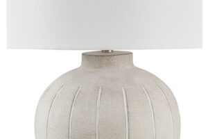 Calbert - Poly Table Lamp - Warm Gray