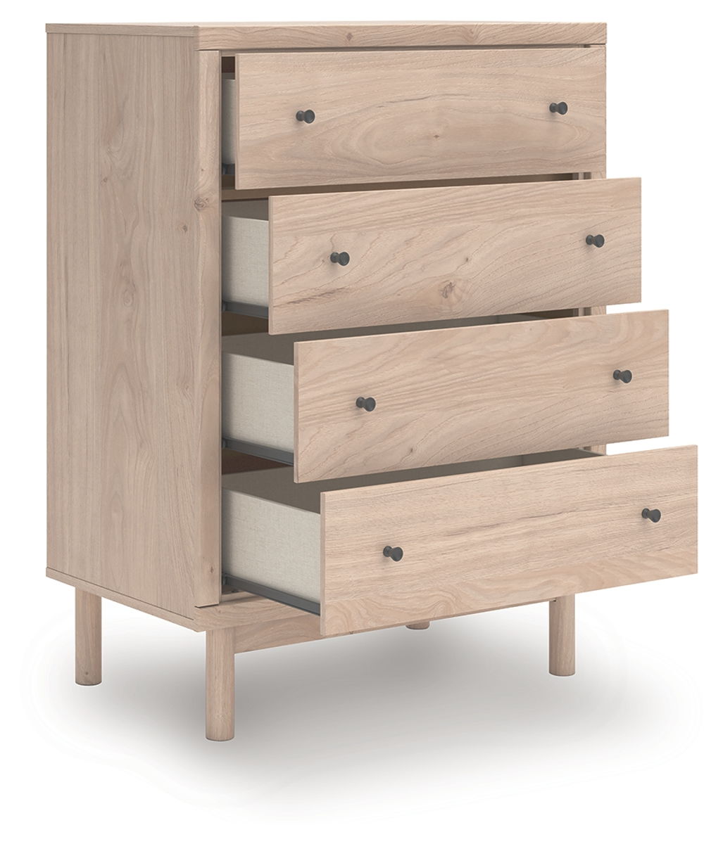 Arloster - Four Drawer Chest - Tan - Image 3