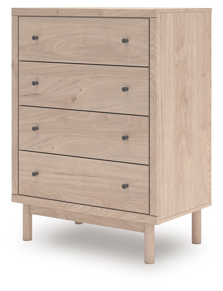 Arloster - Four Drawer Chest - Tan - Image 2