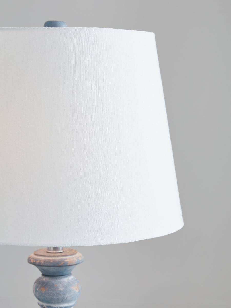 Cylerick - Terracotta Table Lamp - Antique Blue - Image 2
