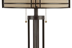 Hanswell - Metal Table Lamp - Dark Brown