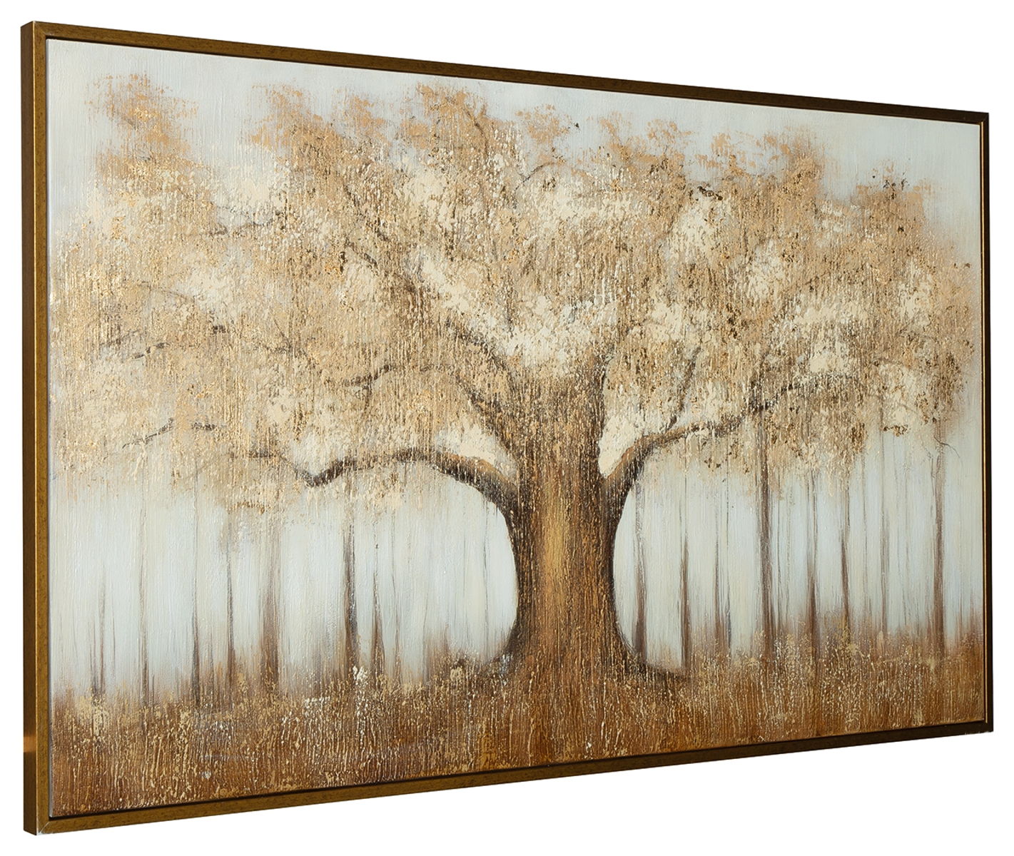 Dalewick - Wall Art - Brown / Gray / Gold Finish - Image 2