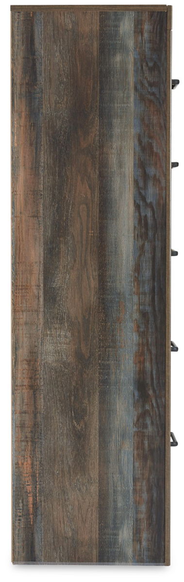 Drystan - Five Drawer Chest - Brown / Beige - Image 4