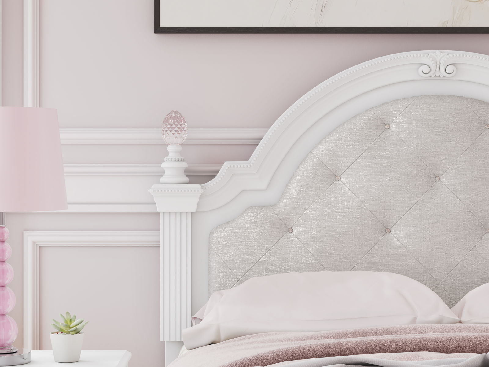 Kozlani - Upholstered Panel Headboard - Image 5