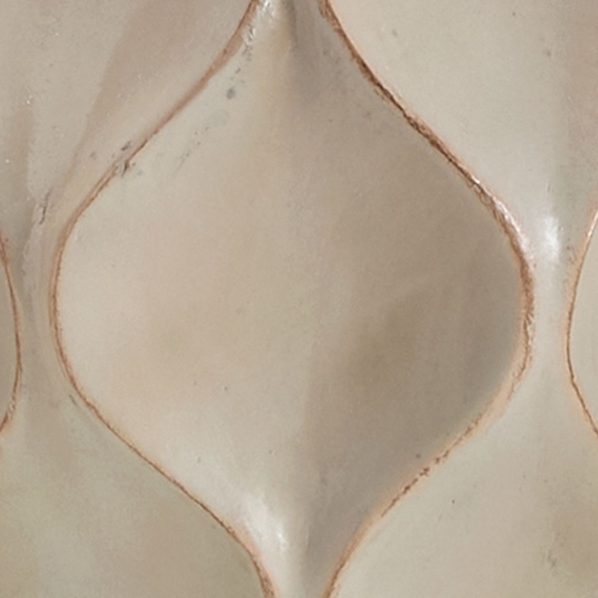 Edselham - Paper Table Lamp - Distressed Cream - Image 3