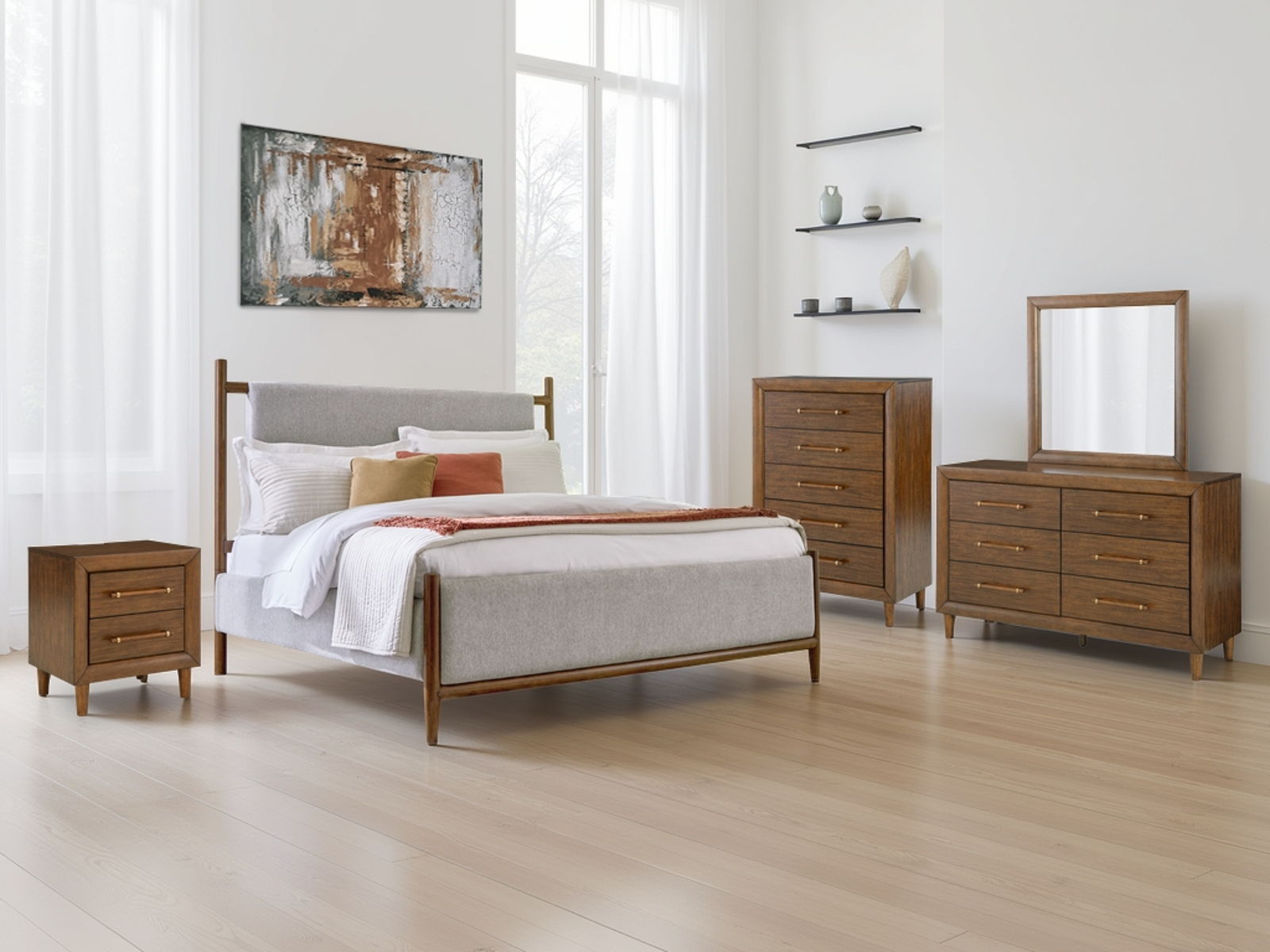 Lyncott - Upholstered Bed - Image 6