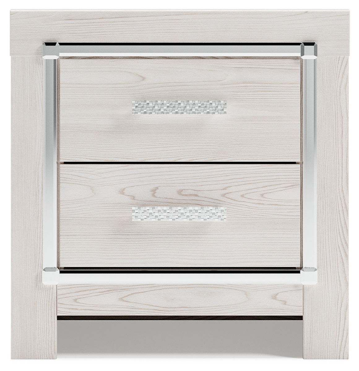 Altyra - Two Drawer Night Stand - White - Image 4