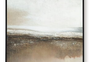 Siaking - Wall Art - Brown / Gray / White