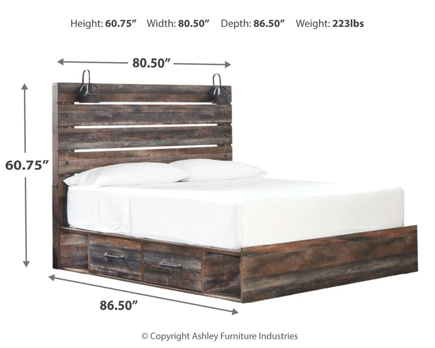 Drystan - Panel Bed - Image 19