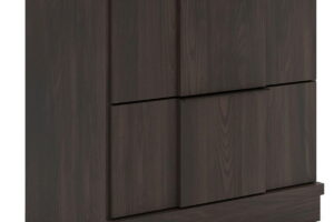 Shaehartin - Two Drawer Night Stand - Dark Brown