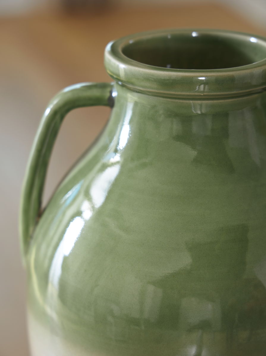 Andorbury - Vase - Green / Beige - Image 2