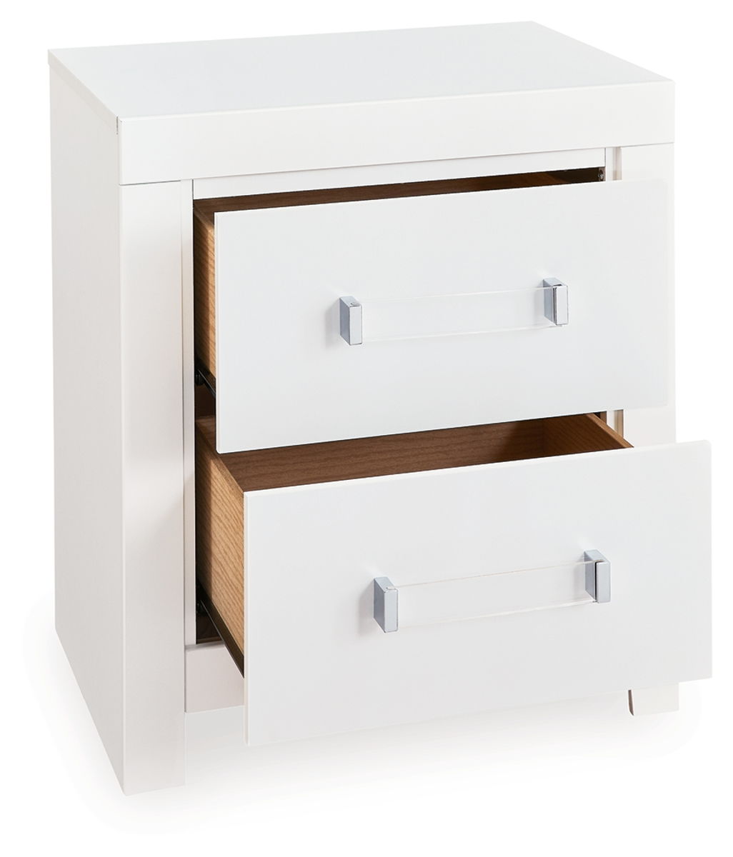 Maeling - Two Drawer Night Stand - Image 6