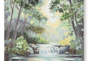 Evermaddick - Wall Art - Green / Gray / White