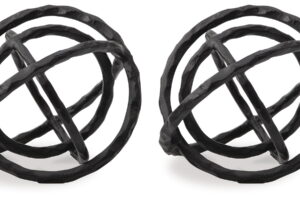 Barlee - Sculpture (Set of 2) - Black