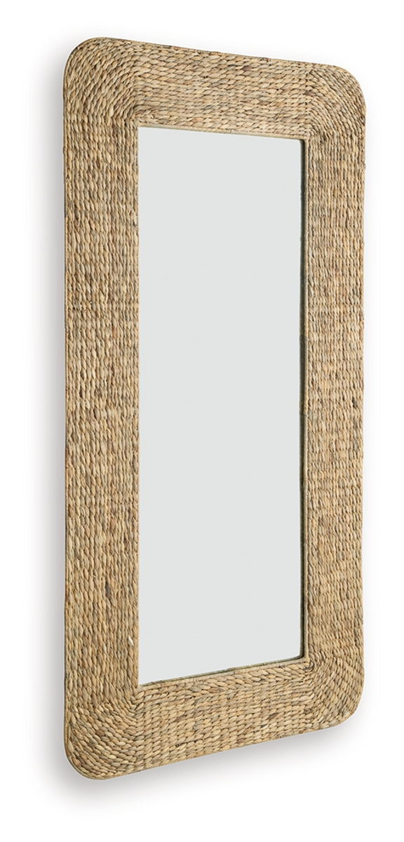 Norigan - Floor Mirror - Natural - Image 2